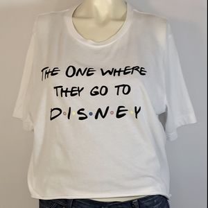 Canvas Disney Crop Dreaming T Shirt Size Large